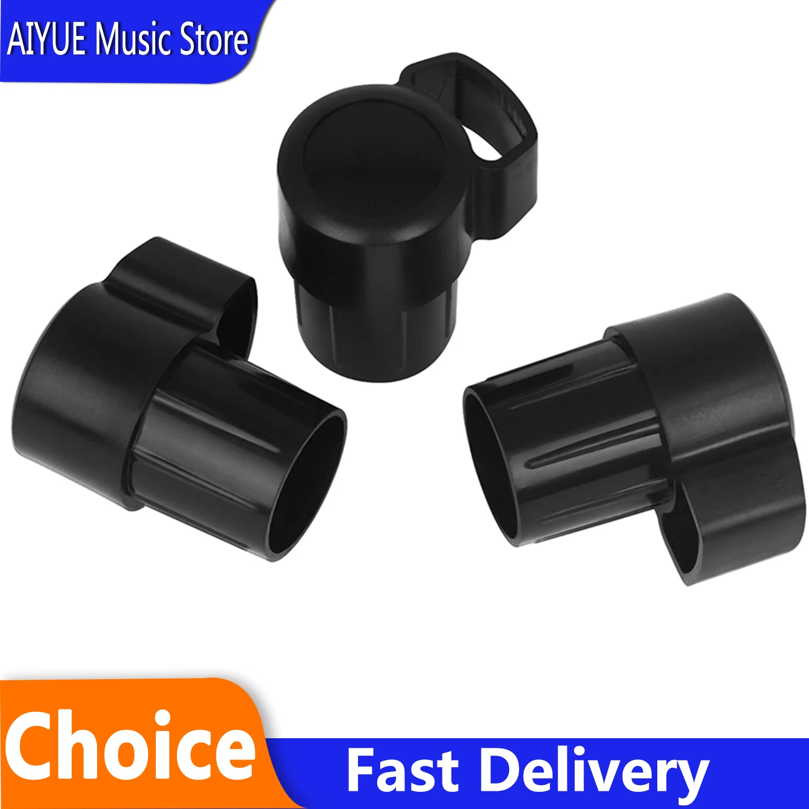 IRIN 3 Pcs Alto Saxophone End Plug Stopper ABS Saxophone Protection End Plug Sax End Plug Woodwind Music Instrument Parts