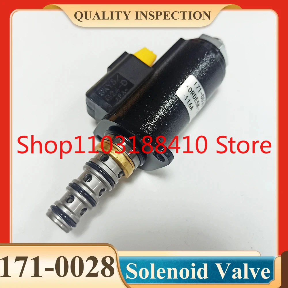 

E330D E336D E349D 1710028 Excavator High Quality Solenoid Valve 171-0028