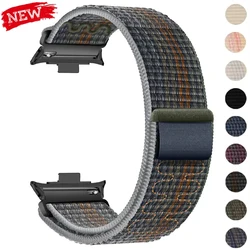 Breathable Strap for Xiaomi Redmi Watch 4/5 Nylon Loop Replaceable Wristband Smartwatch Belt for Mi Band 9/8 Pro Sport Watchband