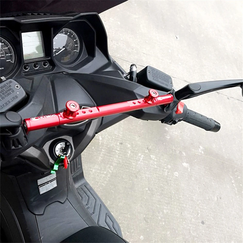 For KYMCO XCITING 400 S400 XCITINGS400 2017-2024 2023 2022 2021 Motorcycle CNC Accessories Balance Lever & Drink Cup Holder