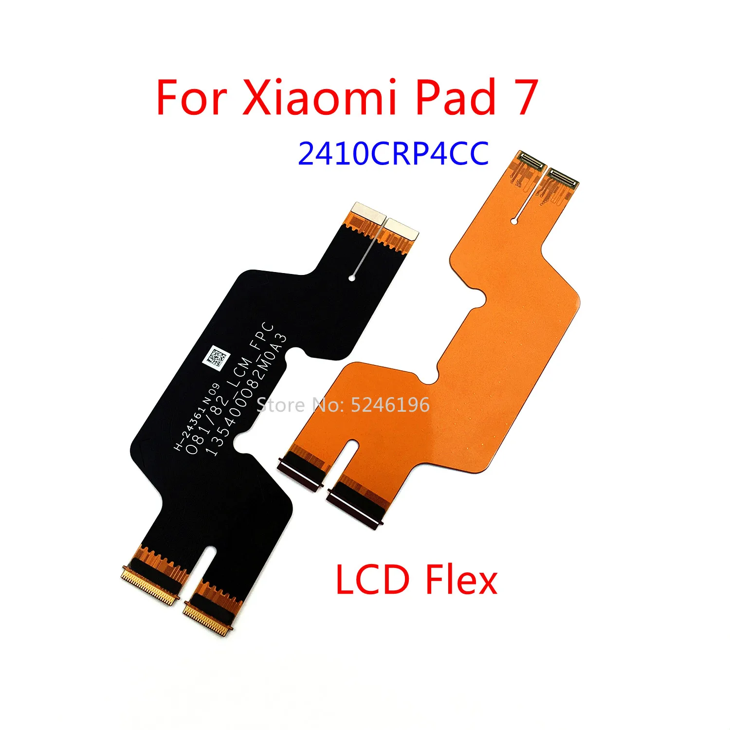 1pcs LCD Display Flex Cable Connector Connect Mainboard for Xiaomi Pad 7 Xiaomi Mi Pad 7 Replace Part.