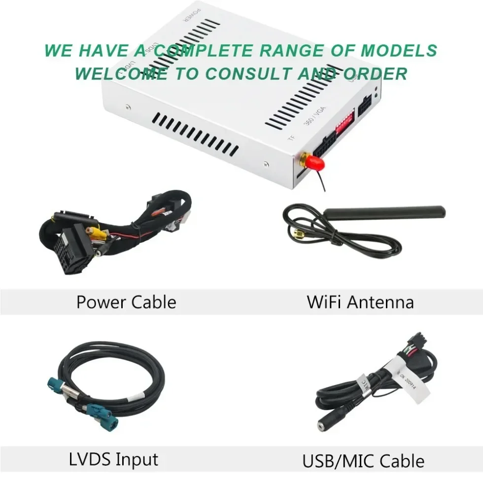 

Мумитимедийный интерфейс Smart Carplay, комплект для модернизации видеоинтерфейса для Audi A6 A7 C7 MMI 3G PLUS HIGH 2012-2015 годов