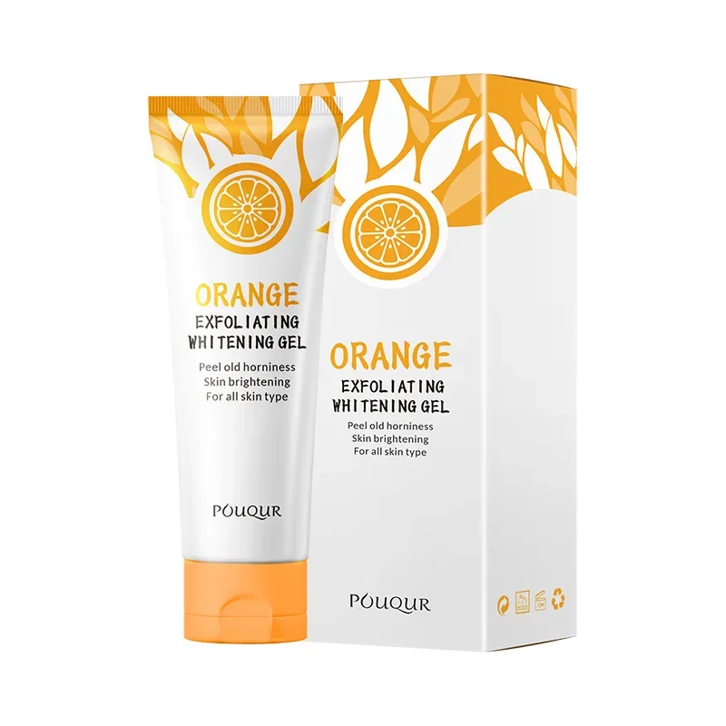 

Orange Exfoliating Gel Dead Spot Remover Brighten Peeling 50g Gentle Repair Scrub Whiten Hydrating Moisturizer Korean Skin Care