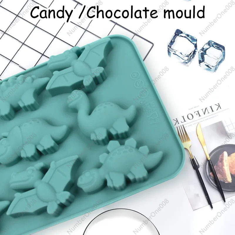 Food Grade Silicone Chocolate Mold Set Heat Resistant Baking Tools for Home Kitchen DIY Candy Making