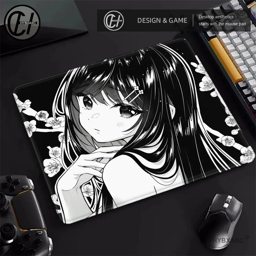 

Dark Fantasy Anime Style Mouse Pad Non-Slip E-Sports Gaming Mousepad FPS Gamer Professional Balance Game Mouse Mat Keyboard Pad