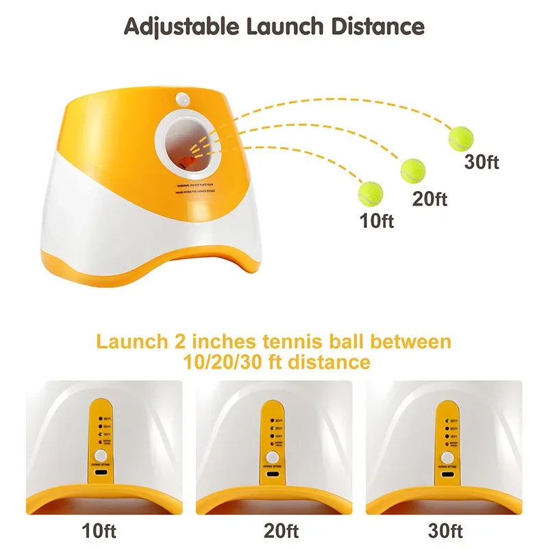 New pet throwing machine Outdoor elastic tennis ball launcher Foreign trade dog toy automatic throwing machine