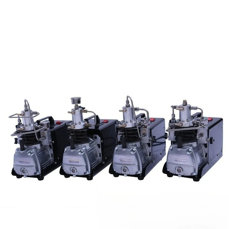 Electric High Pressure Air Pump Water Cooled Inflator 40MPa 30MPa Single Cylinder Air Compressor