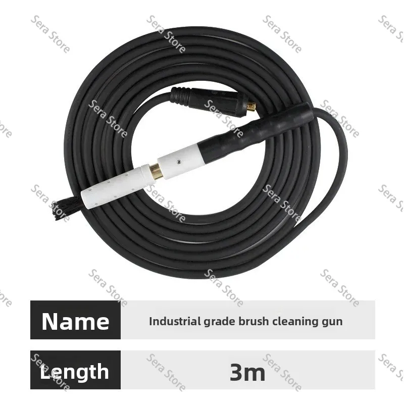 Brush Bead Processor Cleaning Gun, Stainless Steel Weld Electrolytic Gun Line Argon Arc Welding Seam Cleaning Machine