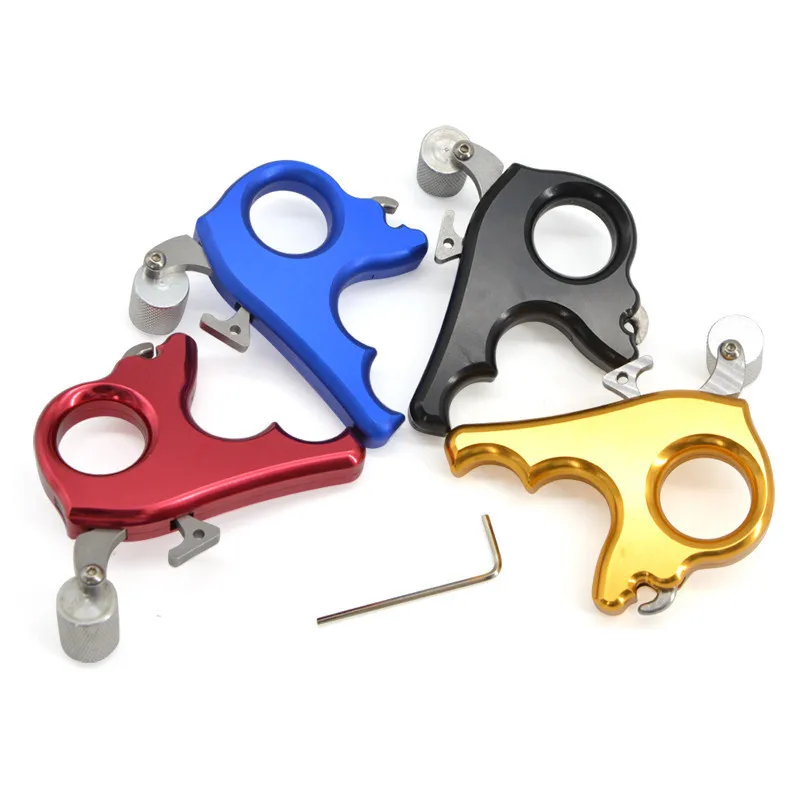 Arco compuesto para caza con gatillo 3 dedos y pinza de pulgar - imagen 3