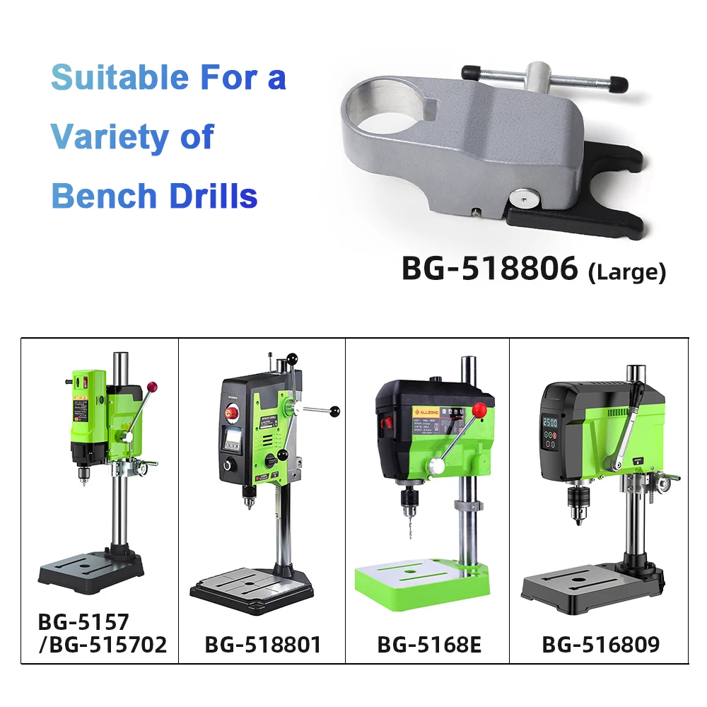 ALLSOME BG-518806 Quick Release Clamp for BG-5168 BG-5157 BG-5188 Drilling Machine Drill Press