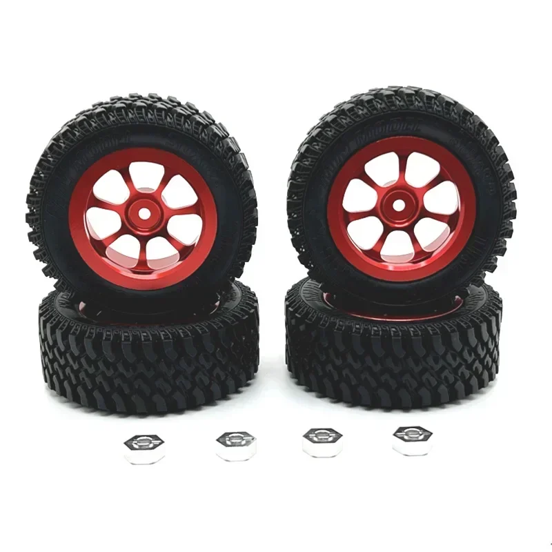 

MN Model 1/12 MN128 MN86 G500 RC Four-wheel Drive Climbing Car Upgrade parts Metal Wheel Tire Combination Device Climbing Tire