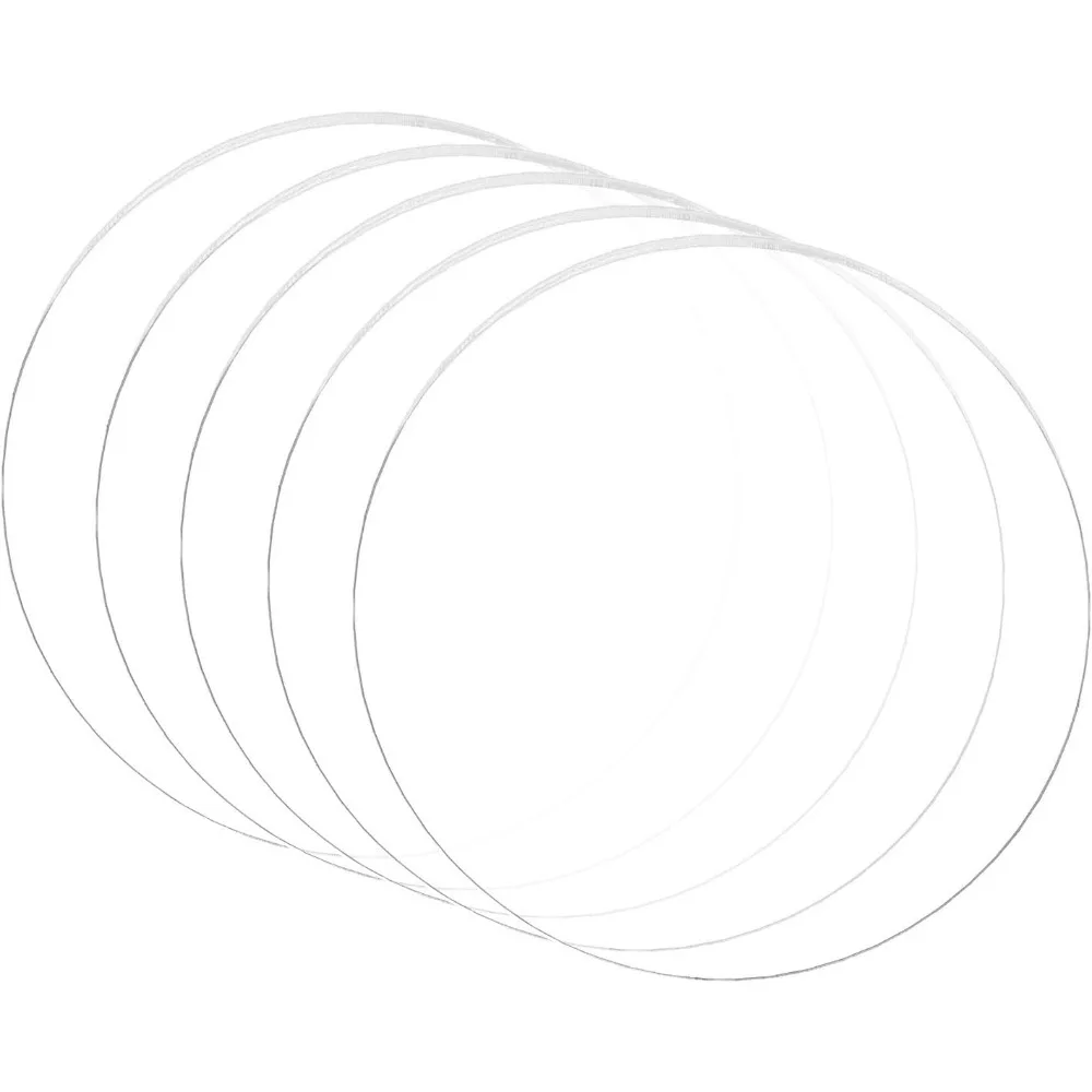 5PCS 5 Inch Clear A…