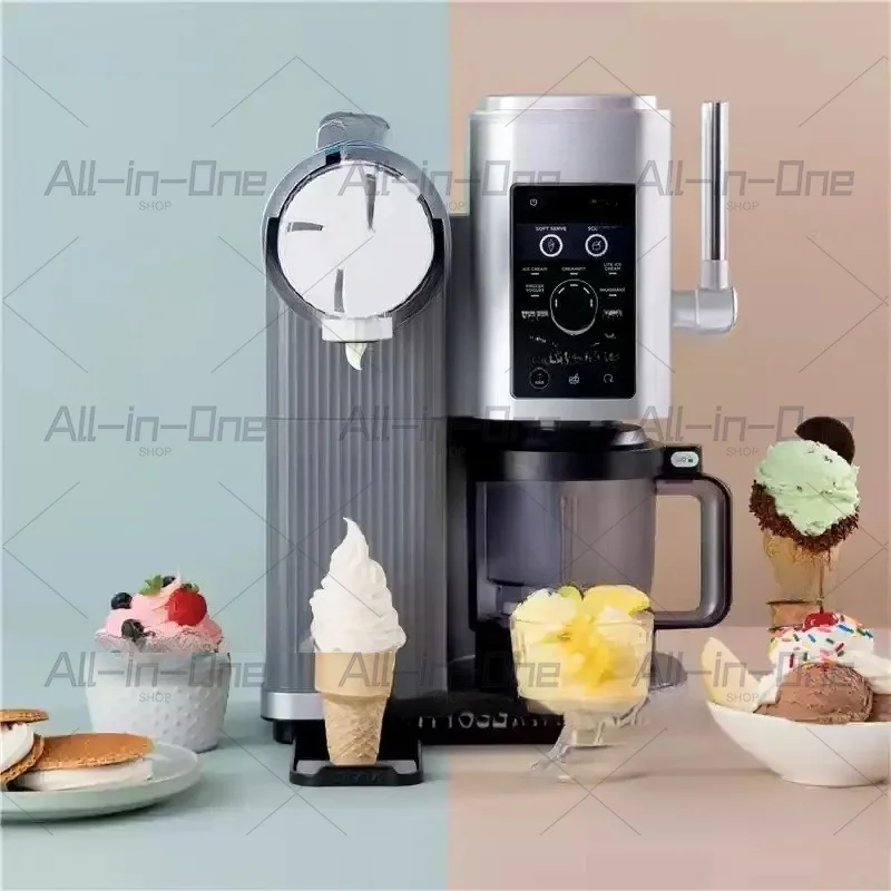 701 Fruit Ice Cream Maker: Home-Use Multi-Function Machine for Homemade Cones, Slushies, and Yogurt