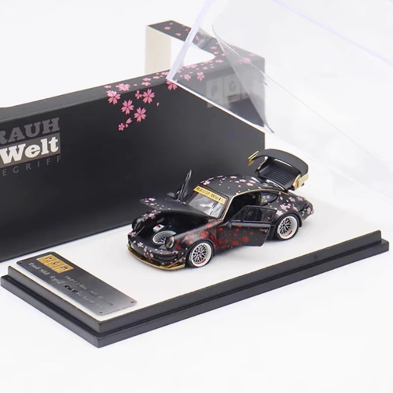 

PGM 1:64 Scale RWB 964 Alloy Simulation Car Model Static Collection Decorated Holiday Gifts Toys