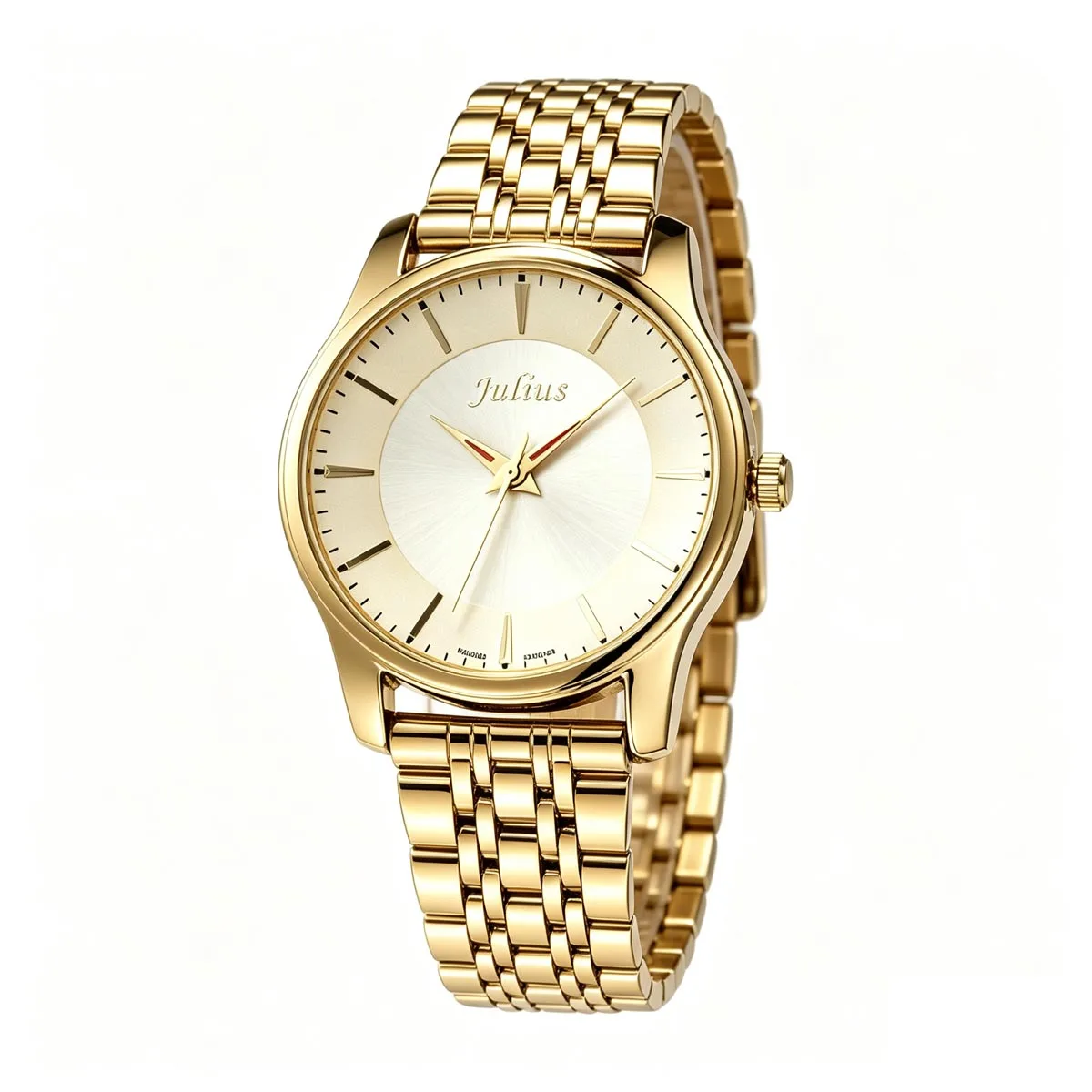Julius Classic Women's Watch Japan Quartz Hours Fashion Retro Clock Stainless Steel Girl Birthday Valentine Gift Box