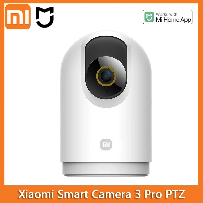 

Xiaomi Smart Camera 3Pro PTZ Version Baby Monitor 5 Million Pixels Two-way Voice intercom Built-in Bluetooth Mesh Gateway