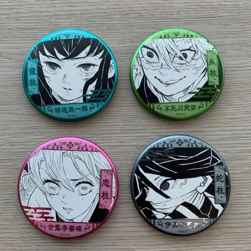 

Demon Slayer anime merchandise cute cartoon student badges creative 2D pins backpack charms brooches gifts for boys and girls