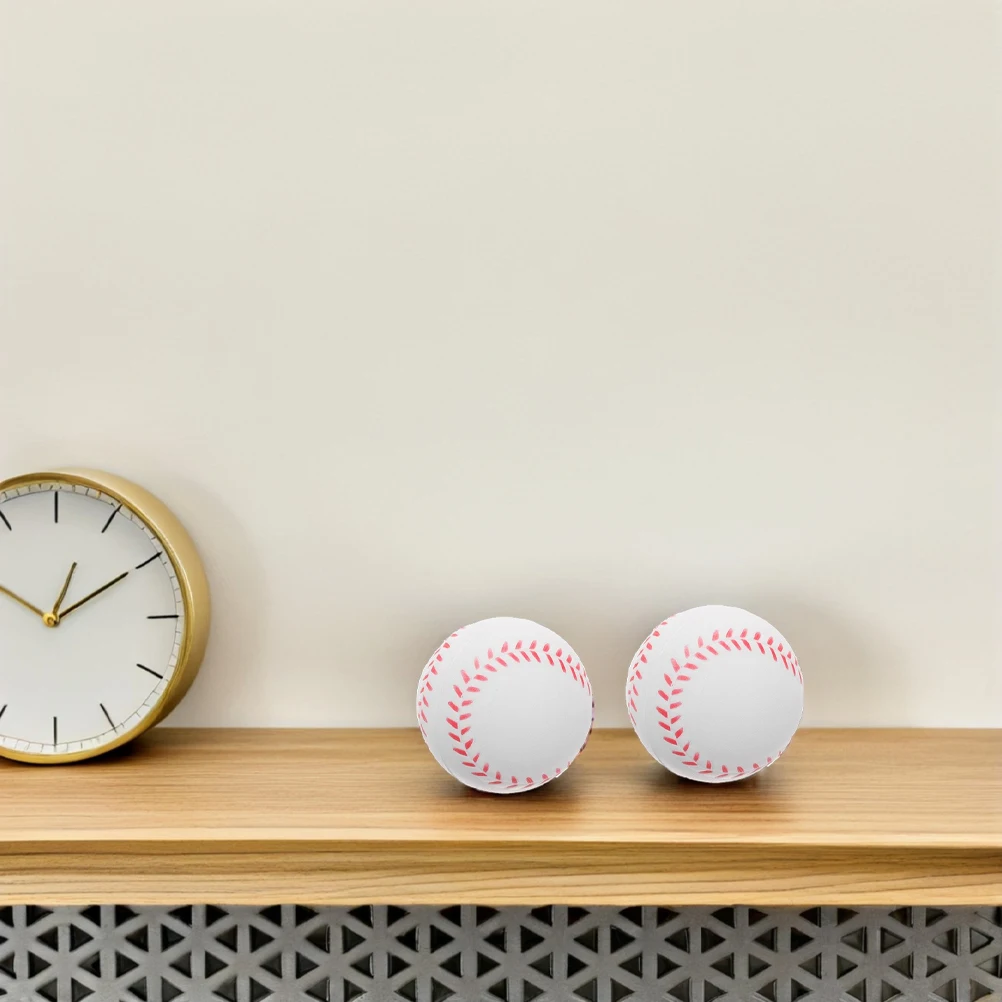

5 Pcs Children Training Baseball Baseballs Small Practice Softball Pu Indoor Student