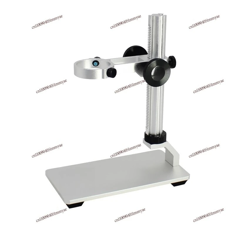 USB/AV Electronic Digital Microscope Aluminum Alloy Bracket Universal Handheld Lifting Adjustment Bracket Funnel Workbench