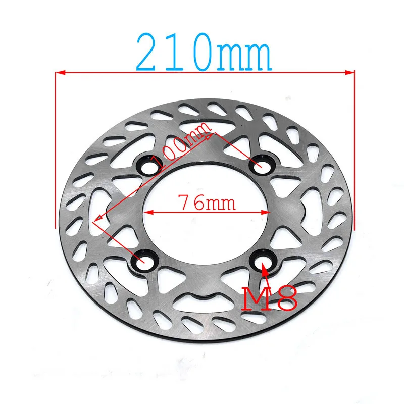 180/190/200210/220/230mm brake disc plate for dirt bike pit bike KLX CRF BEST Bike Front and Rear Brake Universal Use
