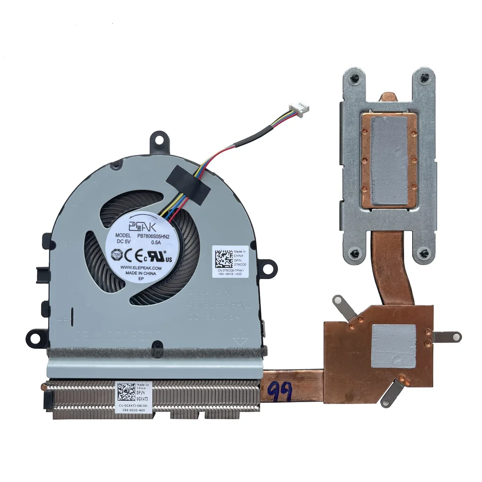 Dell Inspiron 15 5570 5770 7570 Heatsink with Fan CN-07MCD0