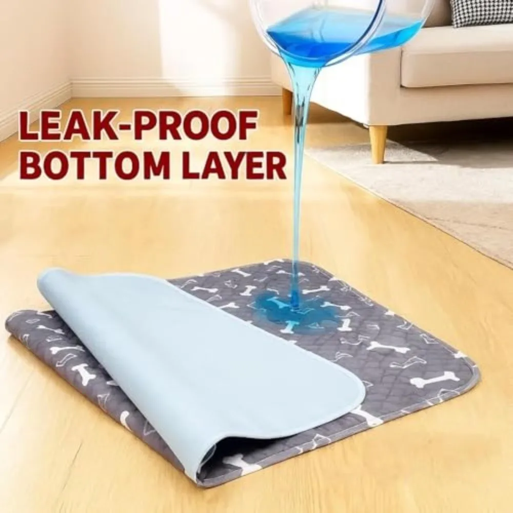 Tappetino assorbente Tappetino per pipì per cuccioli impermeabile Tappetino per lettino per animali riutilizzabile ad assorbimento rapido Morbido e traspirante Tappetino per dormire per animali domestici Addestramento per animali domestici