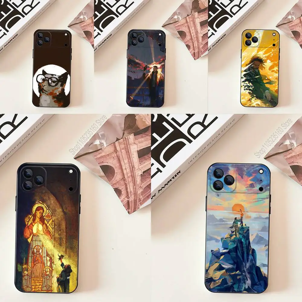 

A-Amazing D-Disco Elysium Phone Case For iPhone 17,16,15,14,13,12,11,Pro,Max,Plus,E,SE4,Air,Mini Black Soft Cover