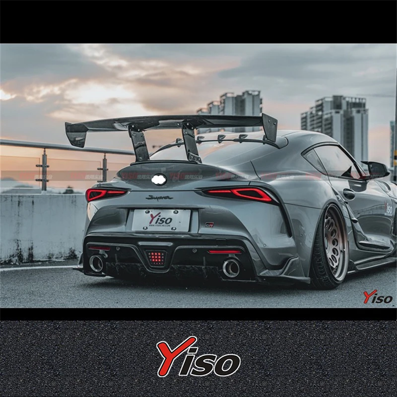 

Suitable for SUPRA A90 Modified encirclement Carbon fiber Maxorido Rear Lip Aerodynamic kit SUPRA A90 Front Spoiler