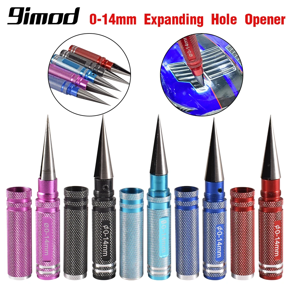 9IMOD 0-14mm RC Reaming Knife Edge Reamer Expanding Hole Punch RC Shell Drill Tools