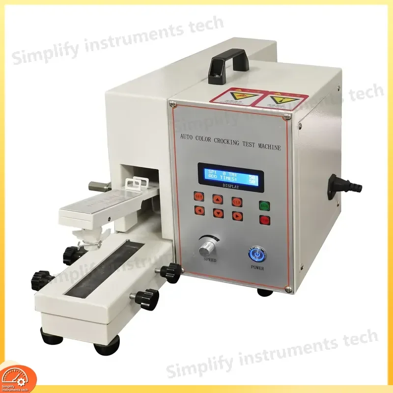 Automatic Friction Color Fastness Tester for Dry Wet Rubbing Test Fabric Textile Dyeing Quality Assessment
