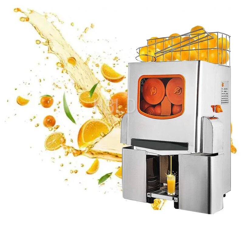 Commercial Electric Fresh Food Juicer With Residue Bucket, Orange Juice Making Machine