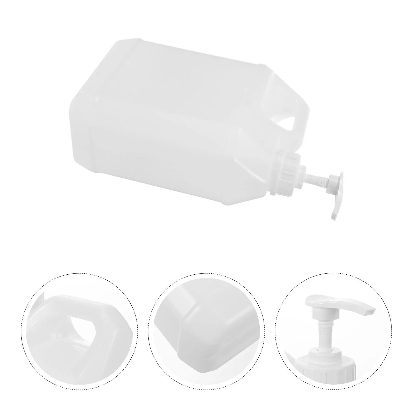 2 szt. Butelek na balsam do łazienki 2,5L Przezroczysty Dozownik z pompką wielokrotnego użytku na żel pod prysznic, odżywkę do włosów, mydło w płynie, do kuchni