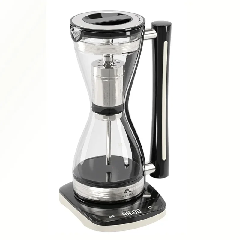 American Style Coffee Machine, Household Small Semi-automatic Coffee Pot, Portable Hourglass Siphon Pot All-in-one Machine