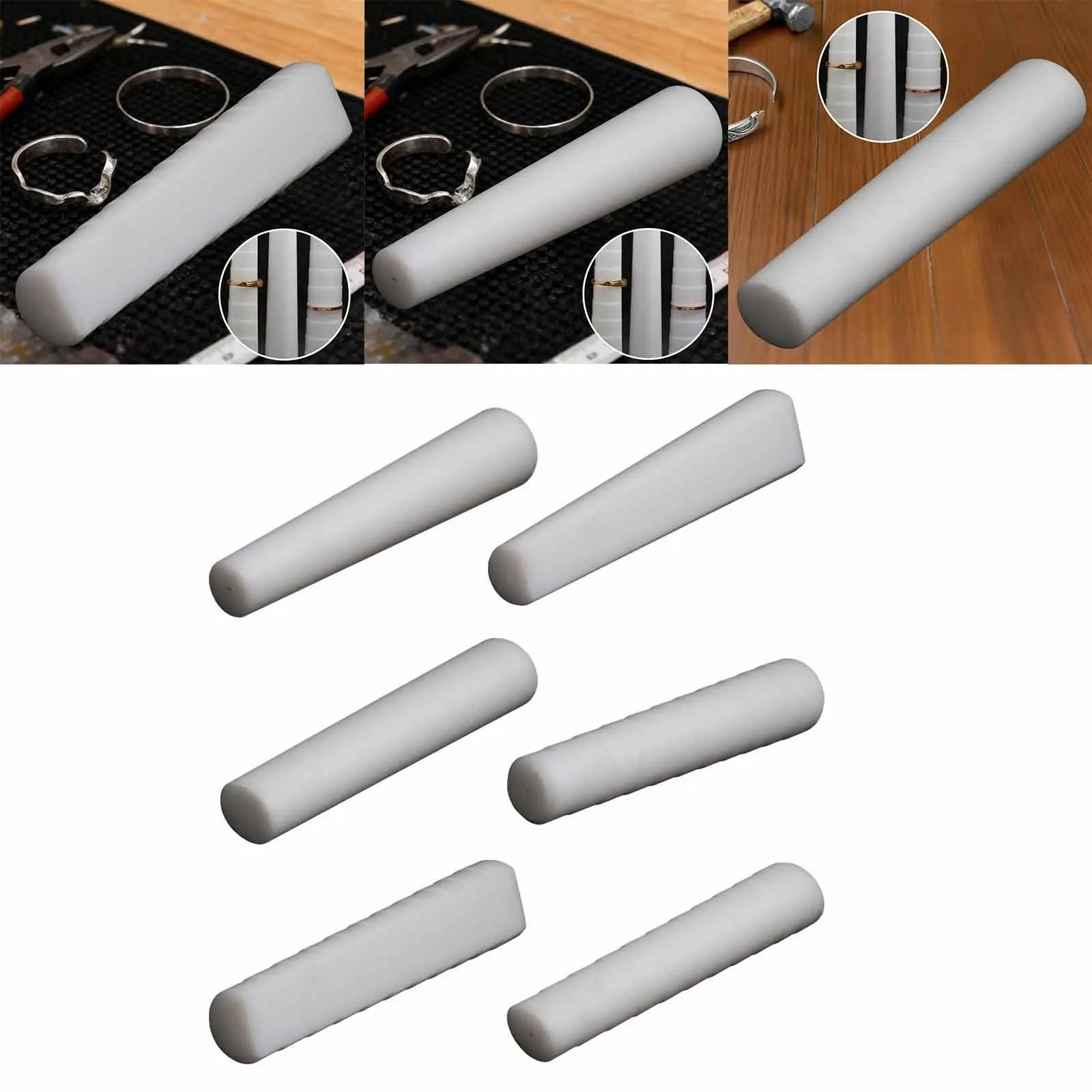 

Bracelet Mandrel for Jewelry Making Sturdy Wire Wrapping Tool Bangle Shaper