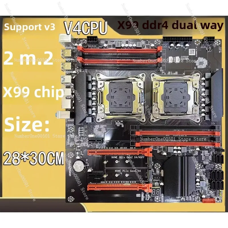 New X99/x79 main board dual-channel 2011 pin 16G memory multi-open support E5 2666 2680V3V4CPU