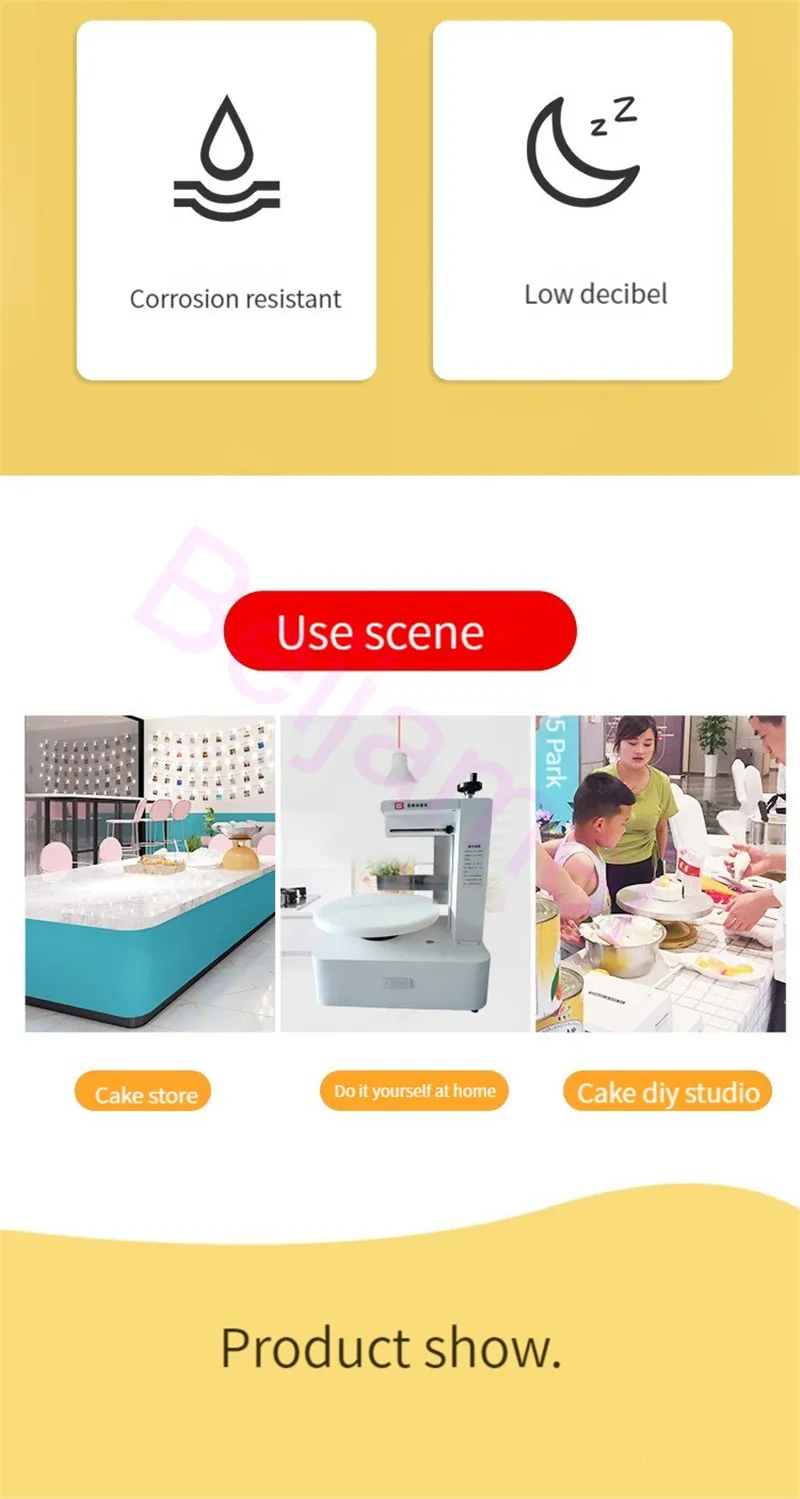 Automatic Cream Decoration Spreader Smoothing Machine Electric Bread Cake Spreading Coating Filling Machines