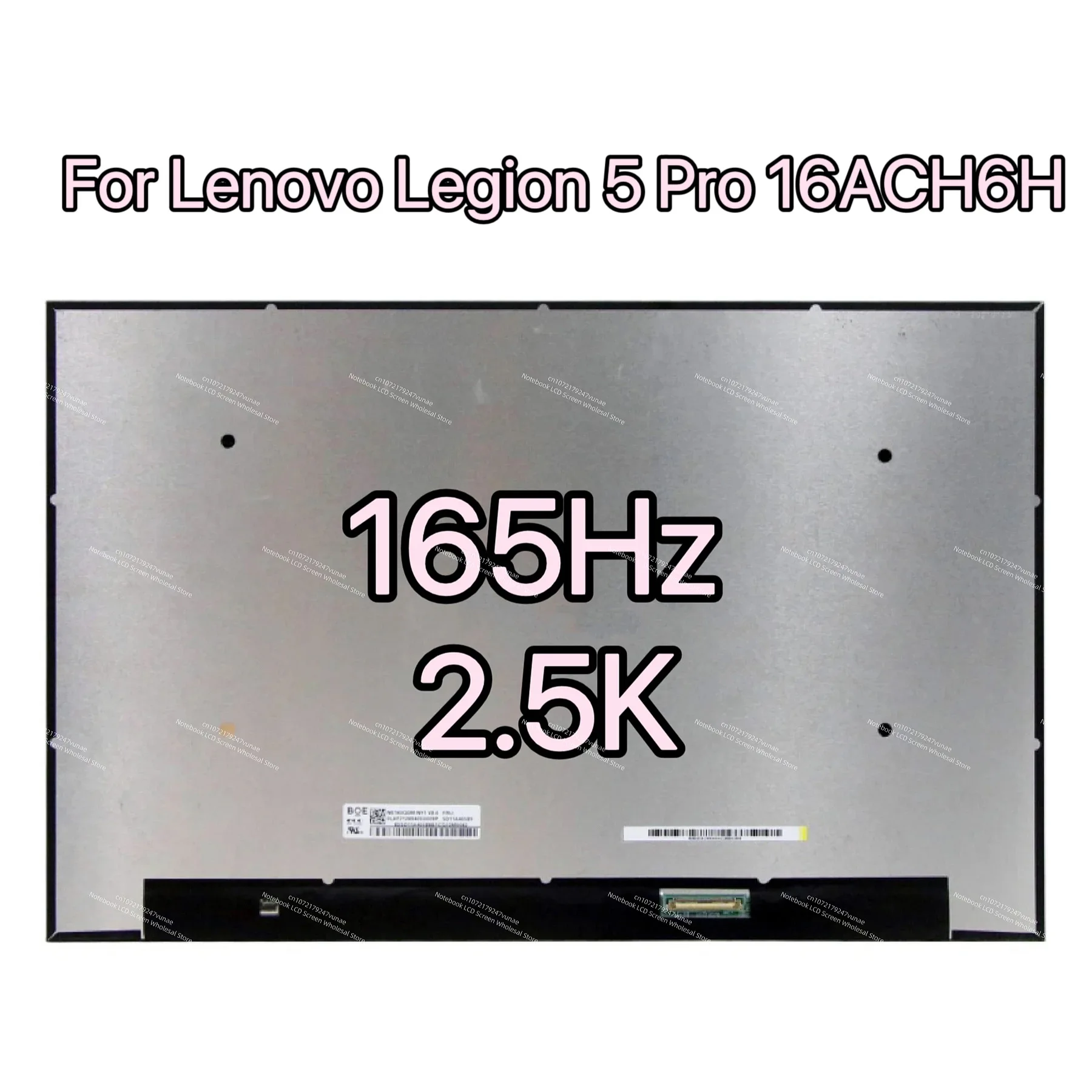 NE160QDM NY1 MNG007DA1-1 MNG007DA1-8 For Lenovo Legion 5 Pro