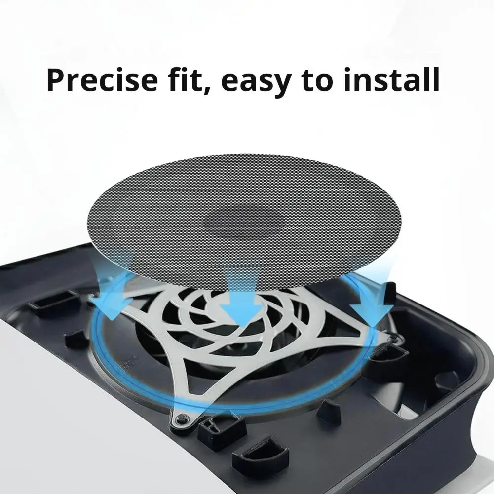 Filter Cover Ps5 Slim Fan Dust Filter Set Dual-layered Anti-dust Covers Easy Installation Washable Filters Custom for Ultimate