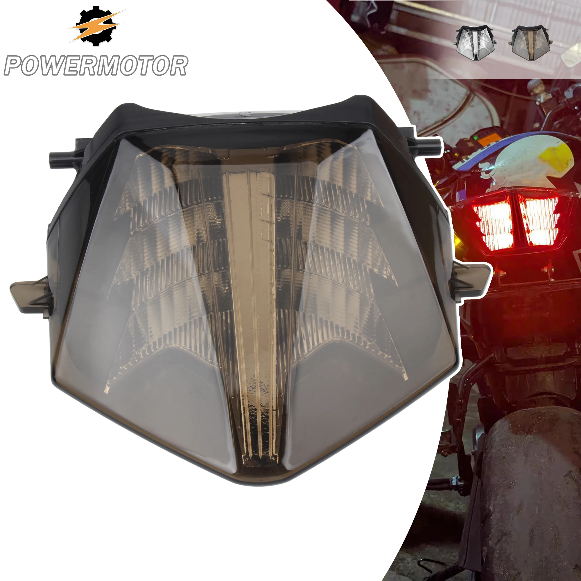 

For DUKE 250 390 LED Taillight Assembly 2017 2018 2019 2020 2021 2022 2023 Motorbike Supermoto Warning Signal Light Accessories