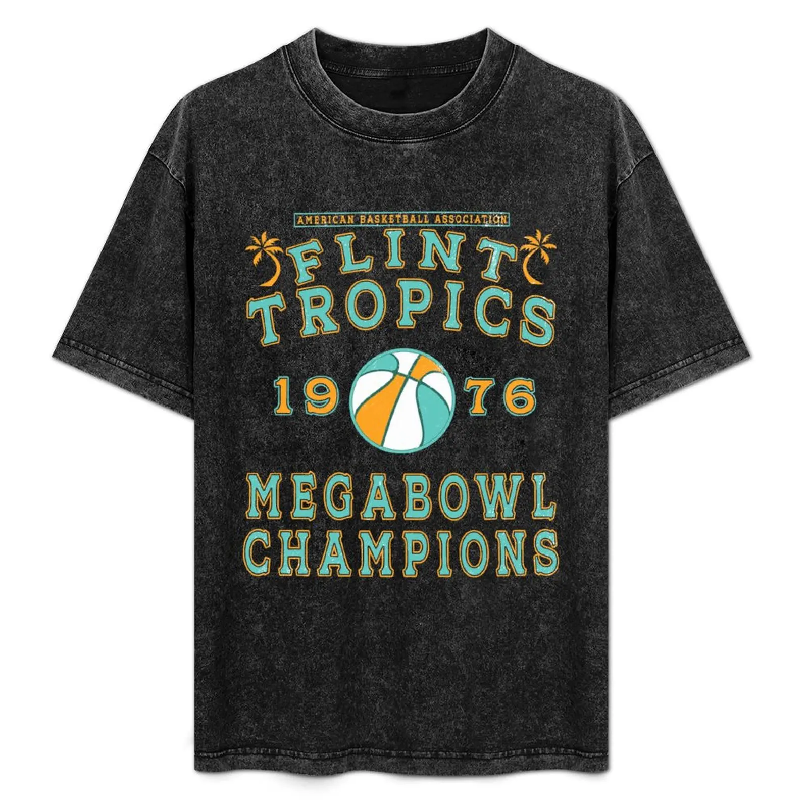 

Retro Flint Tropics Megabowl Champions T-Shirt Ultra Soft Breathable Tee Top