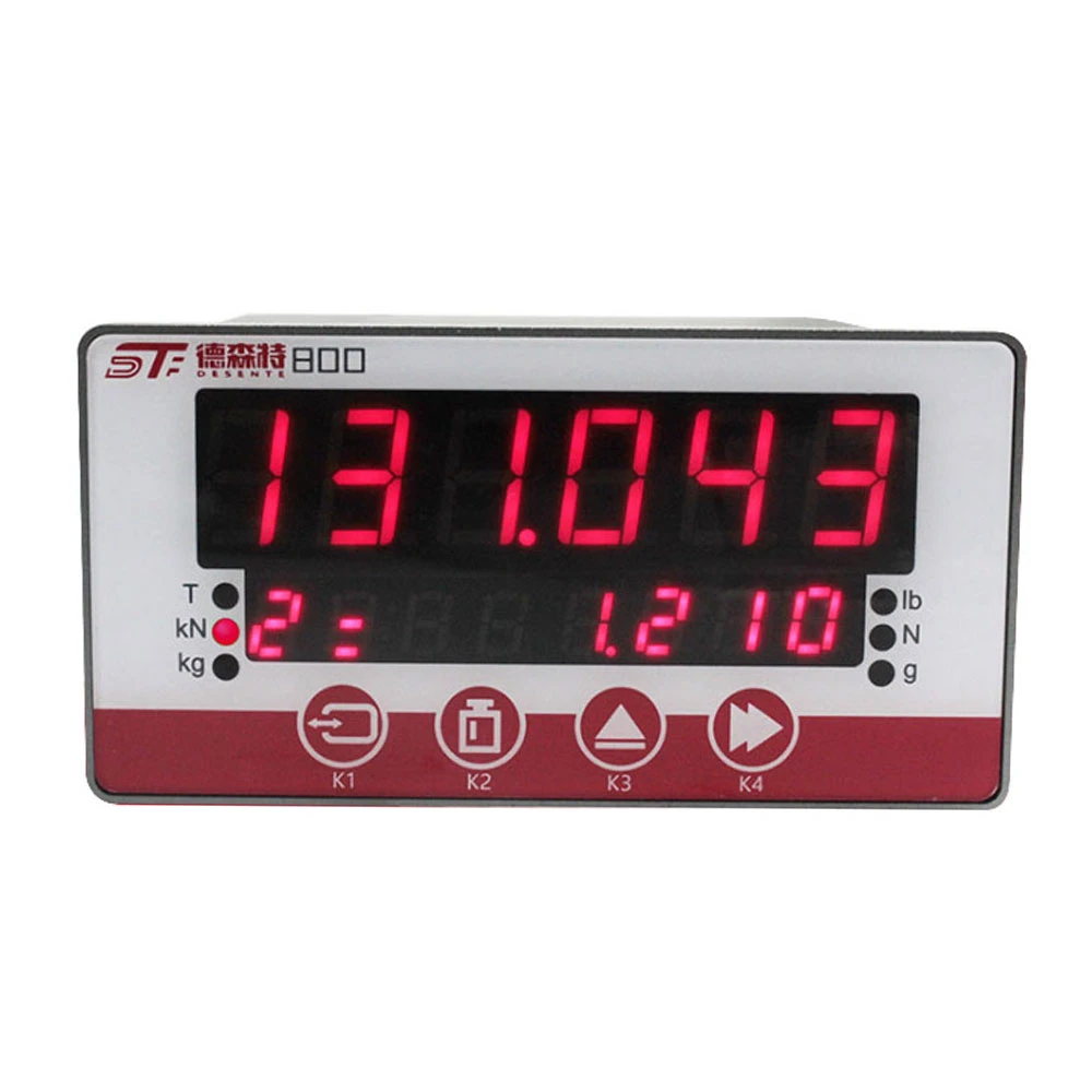 Load Cell Indicator Instrument Weighing Digital Display Load Cell Display 0-10V 4-20mA RS485 Weighing Force Measuring Instrument