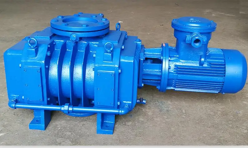 High power 18.5kw long life electric high pumping rate ZJP-300 roots pump vacuum pump