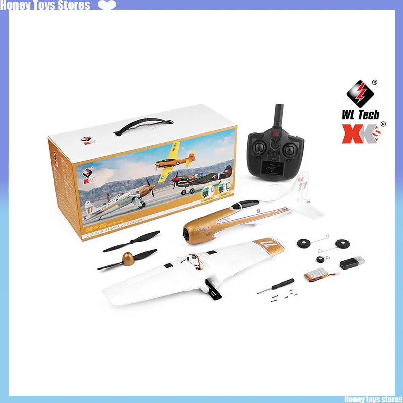 WLtoys XK A260 RC 2.4G samolot 4ch RarebearF8F EPP 6 osi stabilizacja RC samolot pianka powietrzna samolot samolot zestaw rozpiętości skrzydeł 3D/6G