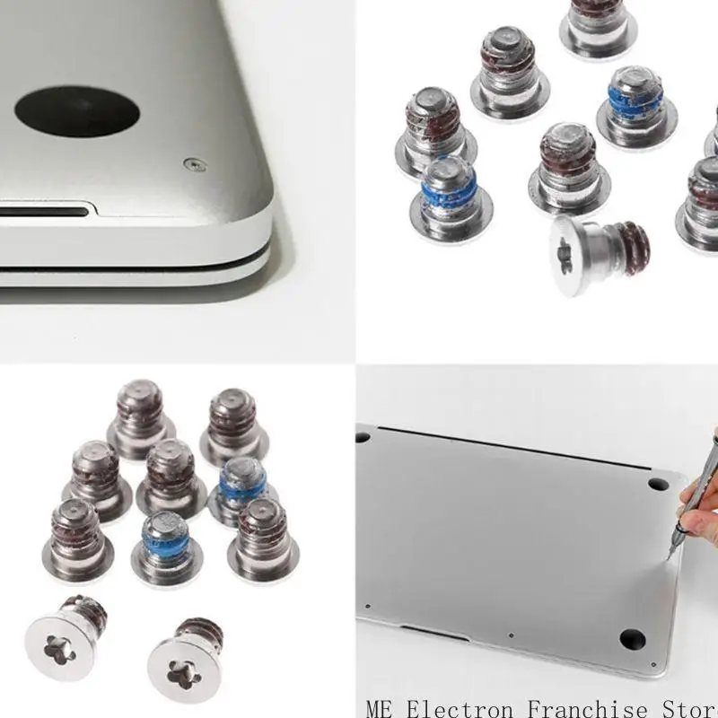 T5EA 1SESS 교체용 노트북 액세서리를위한 케이스 나사 용 교체 노트북 바닥