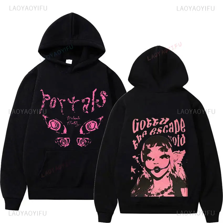 Melanie Martinez Portals Tour Sweatshirts hoodies women aesthetic Kawaii anime Fleece Hood women aesthetic clothes