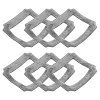 6PCS Window Cleaning Robot Mop Cloth Cleaning Rag Towel Dust Cloth Cleaning Cloth For LIECTROUX YW710