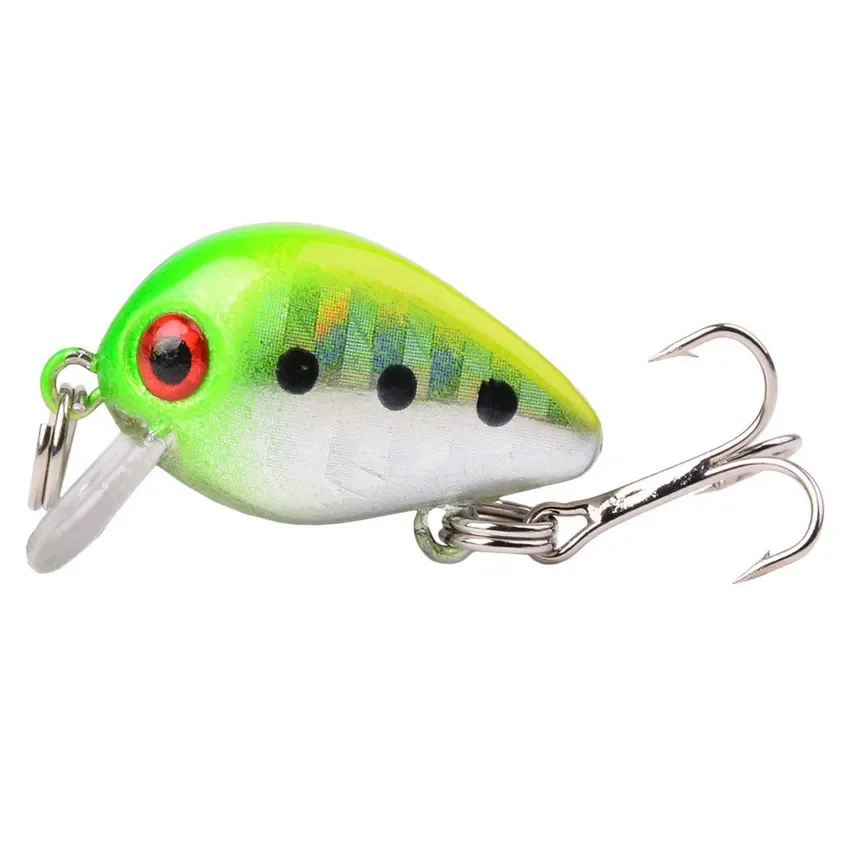 Aorace 30mm 2g Crazy wobbler Mini Topwater Crankbait Artificial Japan Hard  Bait Pesca Floating Fishing Lures bass Pesca - AliExpress 18