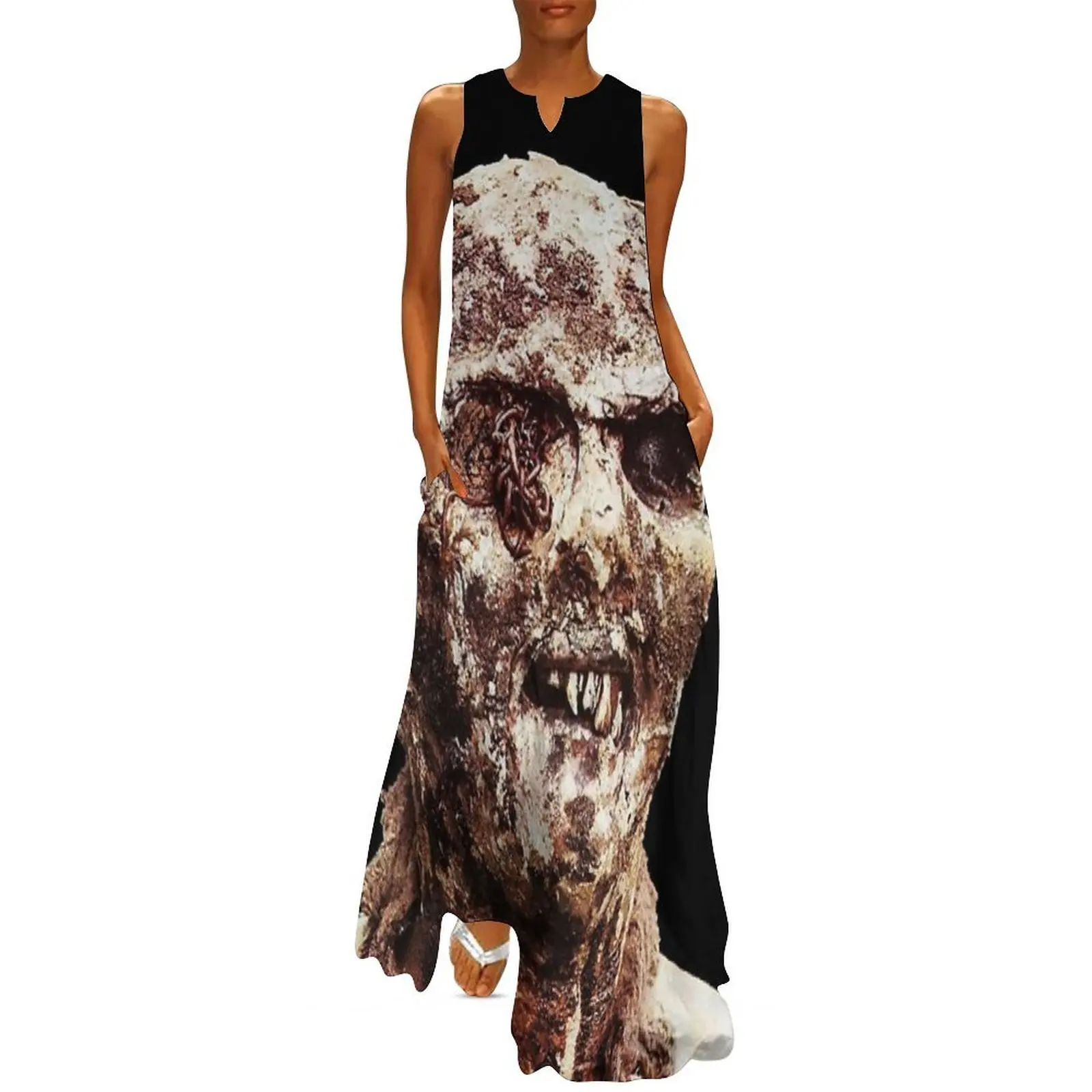 Fulci - Zombi Vestido largo vestido de verano vestido de verano mujer 2025 moda para mujer verano Mujer moda