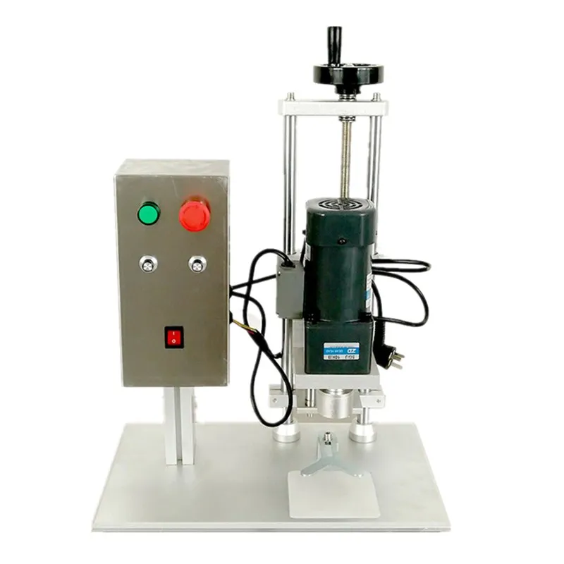 Low cost export product of electric control capping machine, bottle screw capper, cap sealing machine