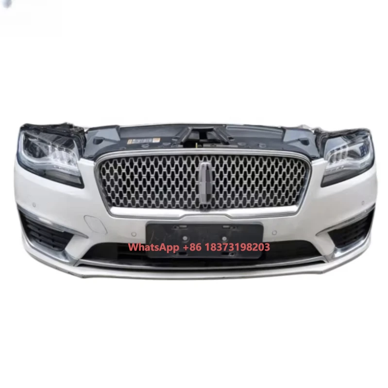

Suitable for the 2015-2019 Lincoln New MKZ Front Bumper Assembly Headlights Radiator Grille Front Face Assembly Body Kit